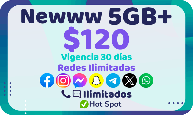 sim&nbsp;​5Gb x​30d​